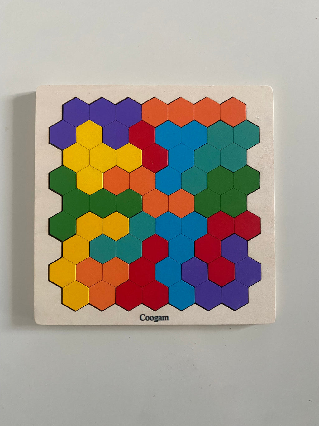 Puzzle relief en bois Nora & Co, jeu d'encastrement DJECO 1065