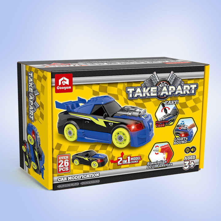 Take Apart Racing Car
