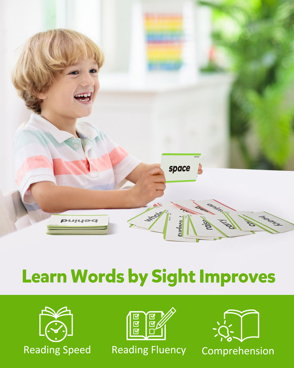 Coogam 520 Sight Words Learning Vocabulary Flash Cards
