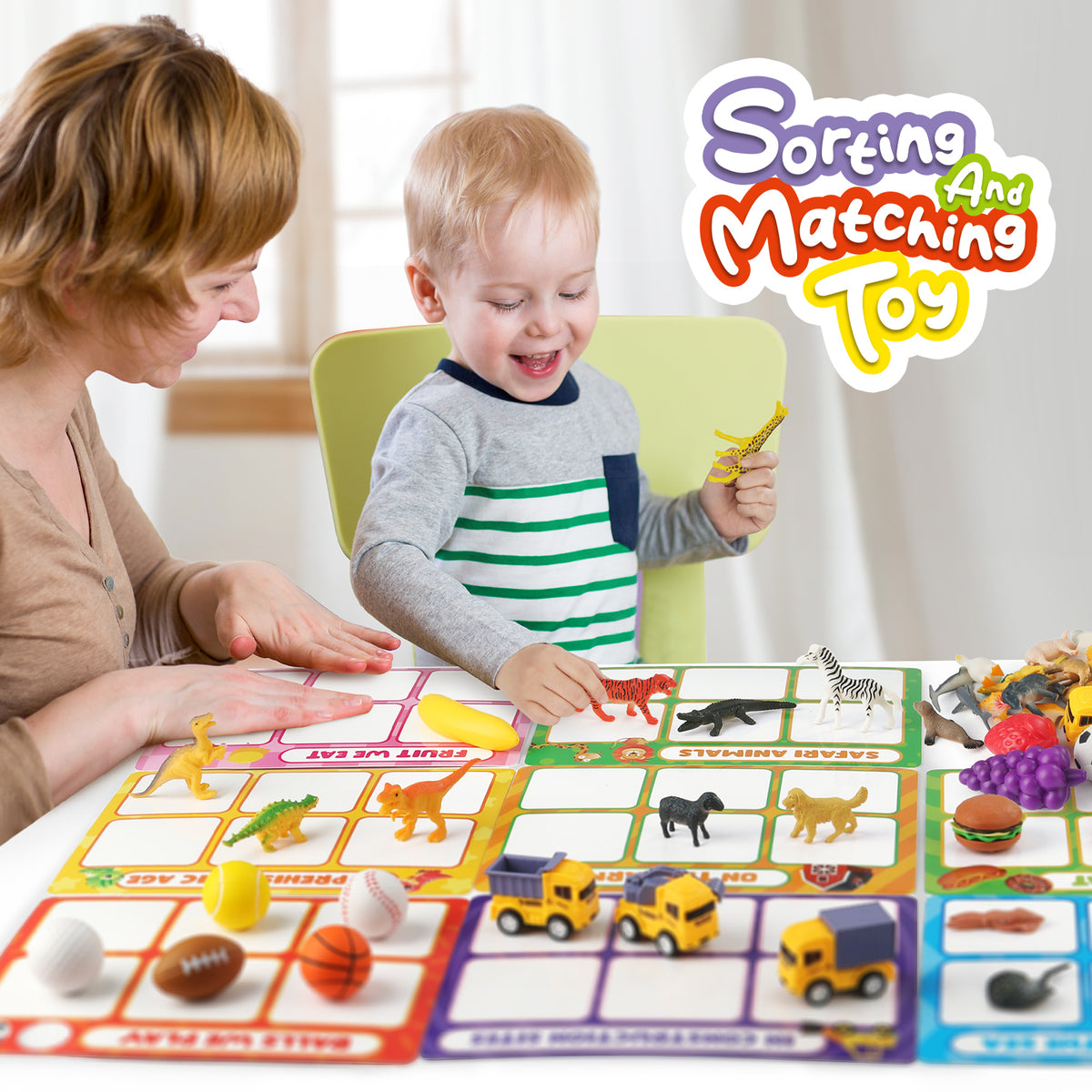 The Power of Matching and Sorting for Toddlers – Coogam