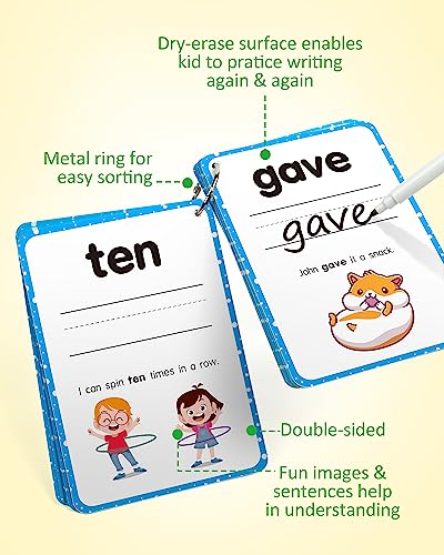 Coogam Sight Words Kids Learning Flash Cards