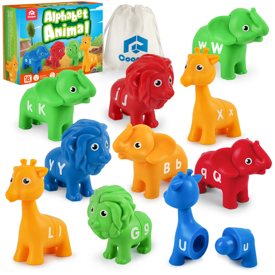 Coogam ABC Animal Alphabet Matching Game