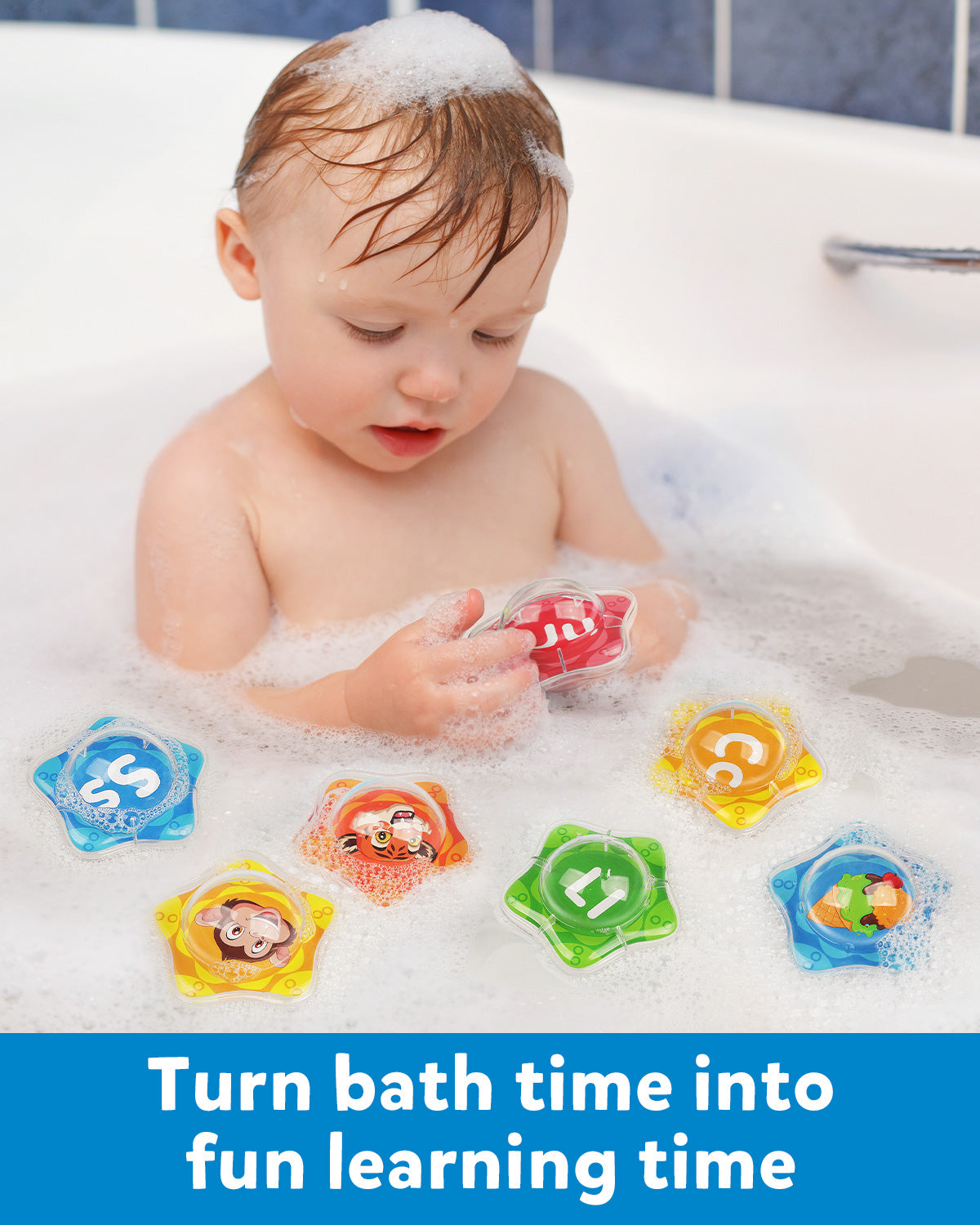 Alphabet Letters Floating Bath Toys – Coogam