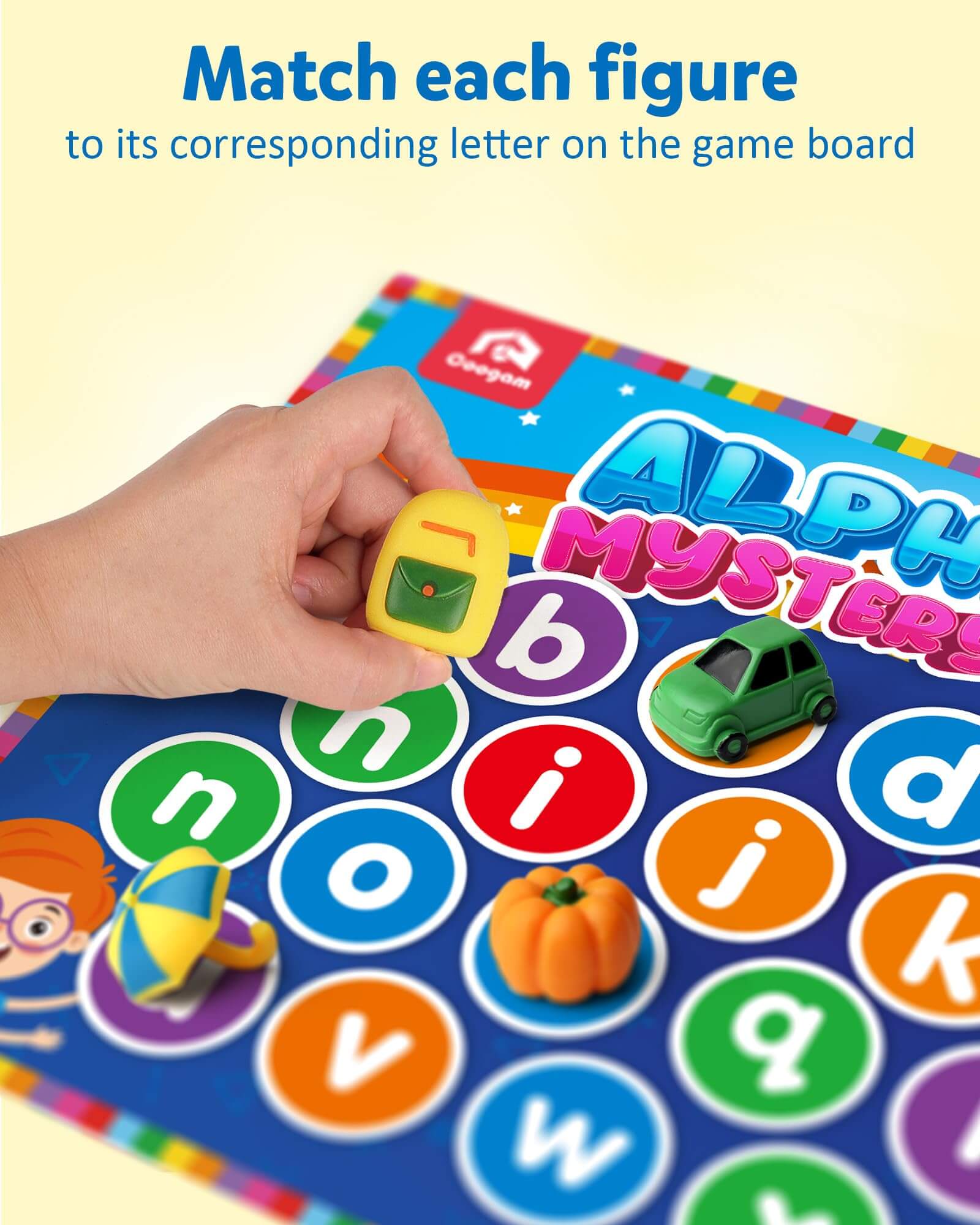 Alphabet Card Box Alphabet Mystery Surprise Box – Coogam