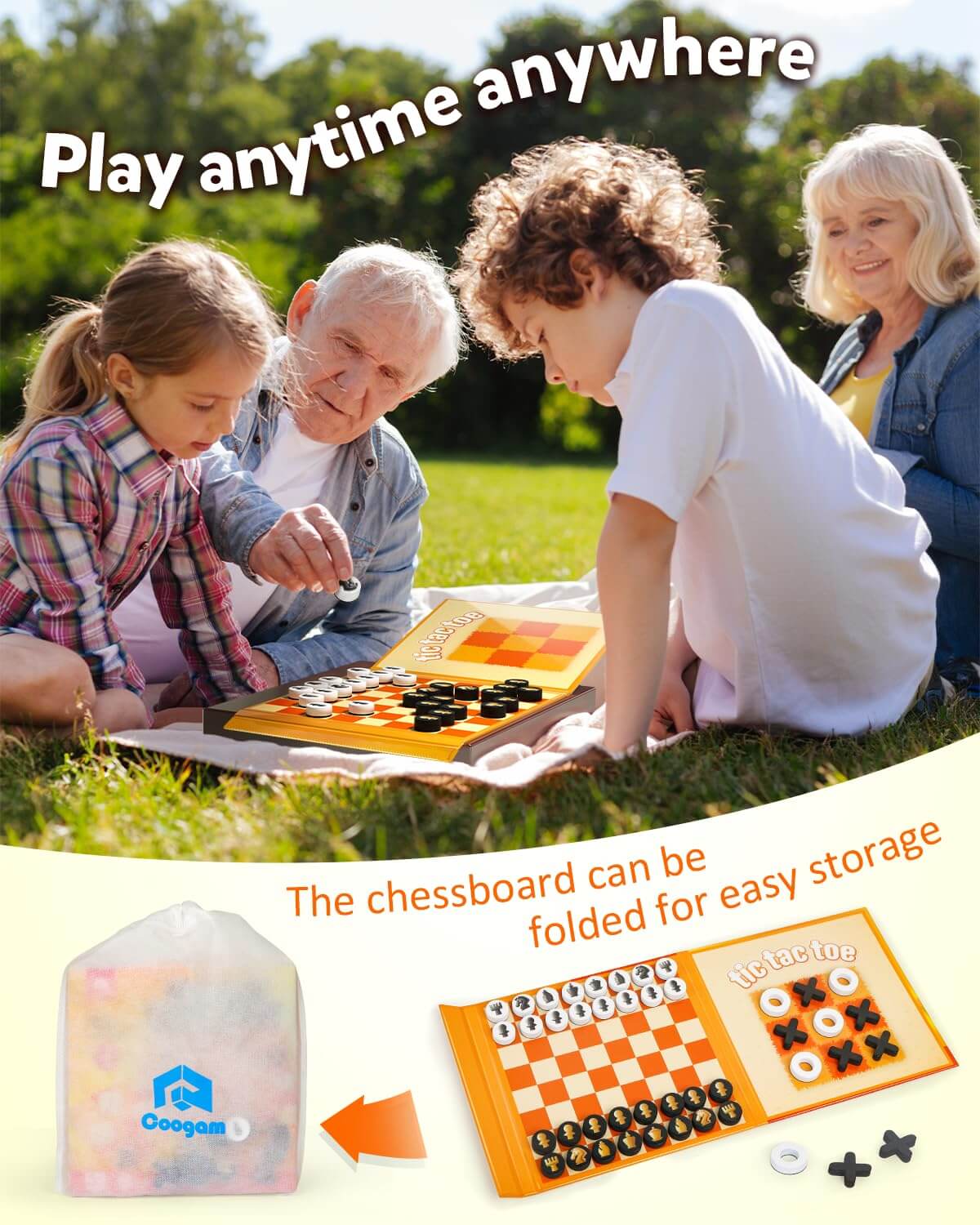 Magnetic Chess Game, Magnetic Chess Game, Magnetic Chess Game, Multiplayer Magnetic Board Game, for 1 to 4 Players, Portable Magnetic Chess Board for Festes in Famiglias Viaggios Magnetic Chess Game, Magnetic Chess Game, Magnetic Chess Game, Multiplayer Magnetic Board Game, for 1 to 4 Players, Portable Magnetic Chess Board for Festes in Famiglias Viaggios