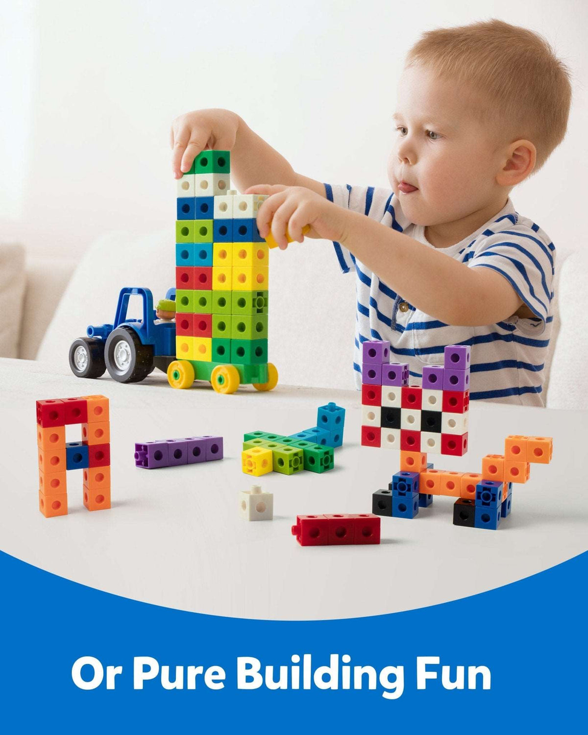 Mathlink Cubes Numberblock Toy – Coogam