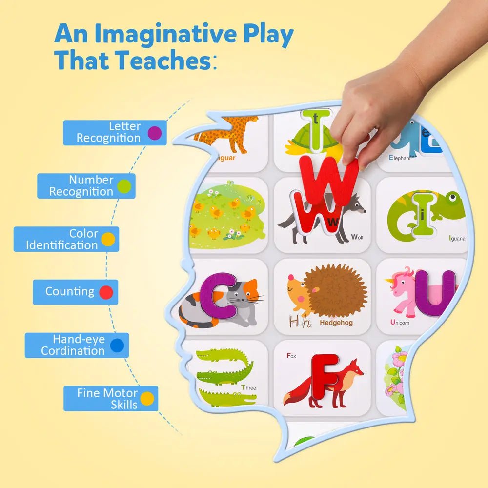 Numbers and Alphabets Flash Cards Set – Coogam