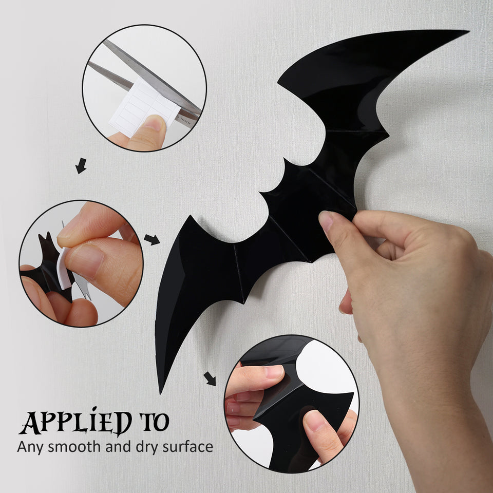 Coogam Halloween 3D Bats Decoration