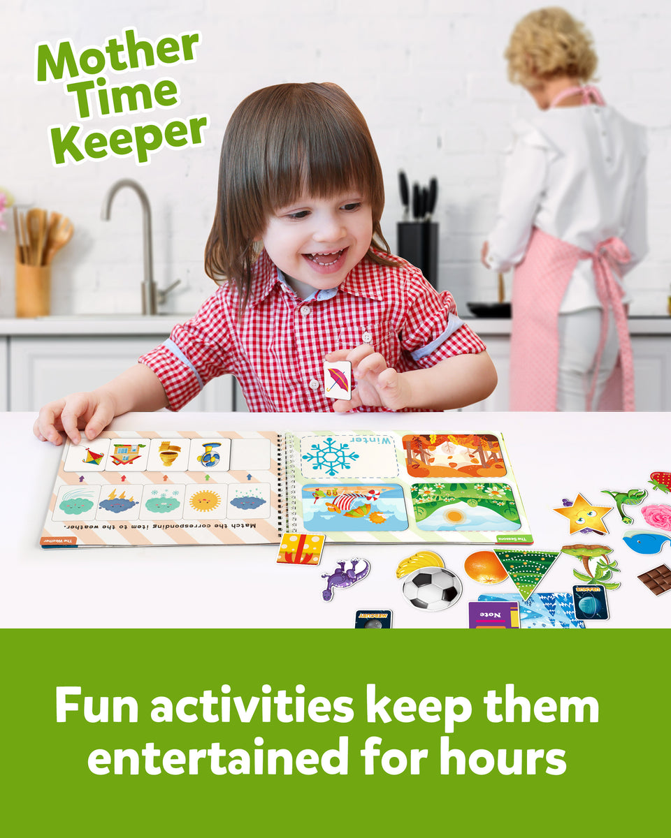 Coogam Preschool Magnetic Busy Book