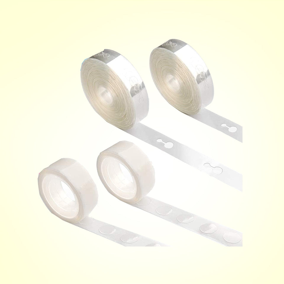 Double Holes Balloon Arch Balloon Decorating Tape Strip Kit For