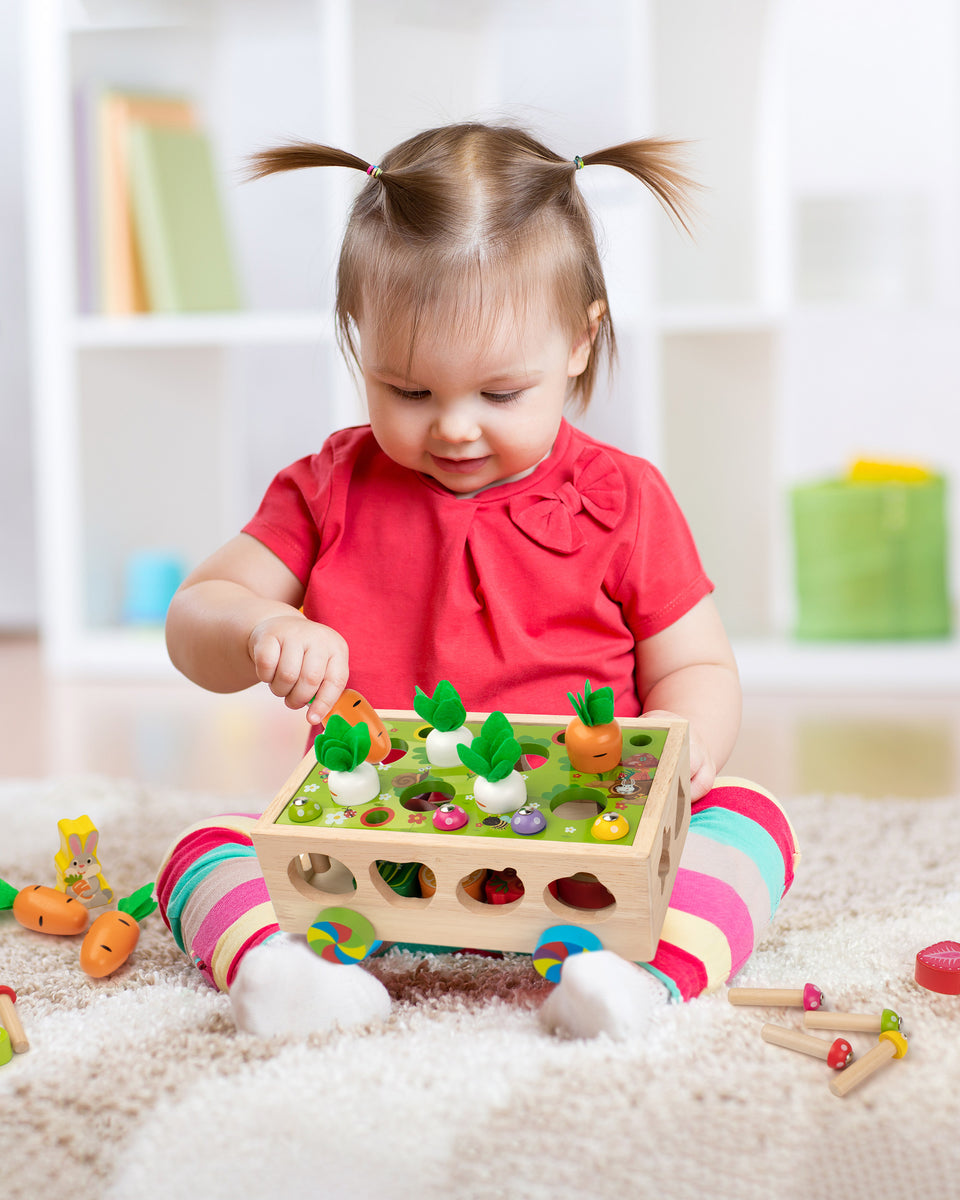 Coogam Montessori Fine Motor Toys for Baby Toddler