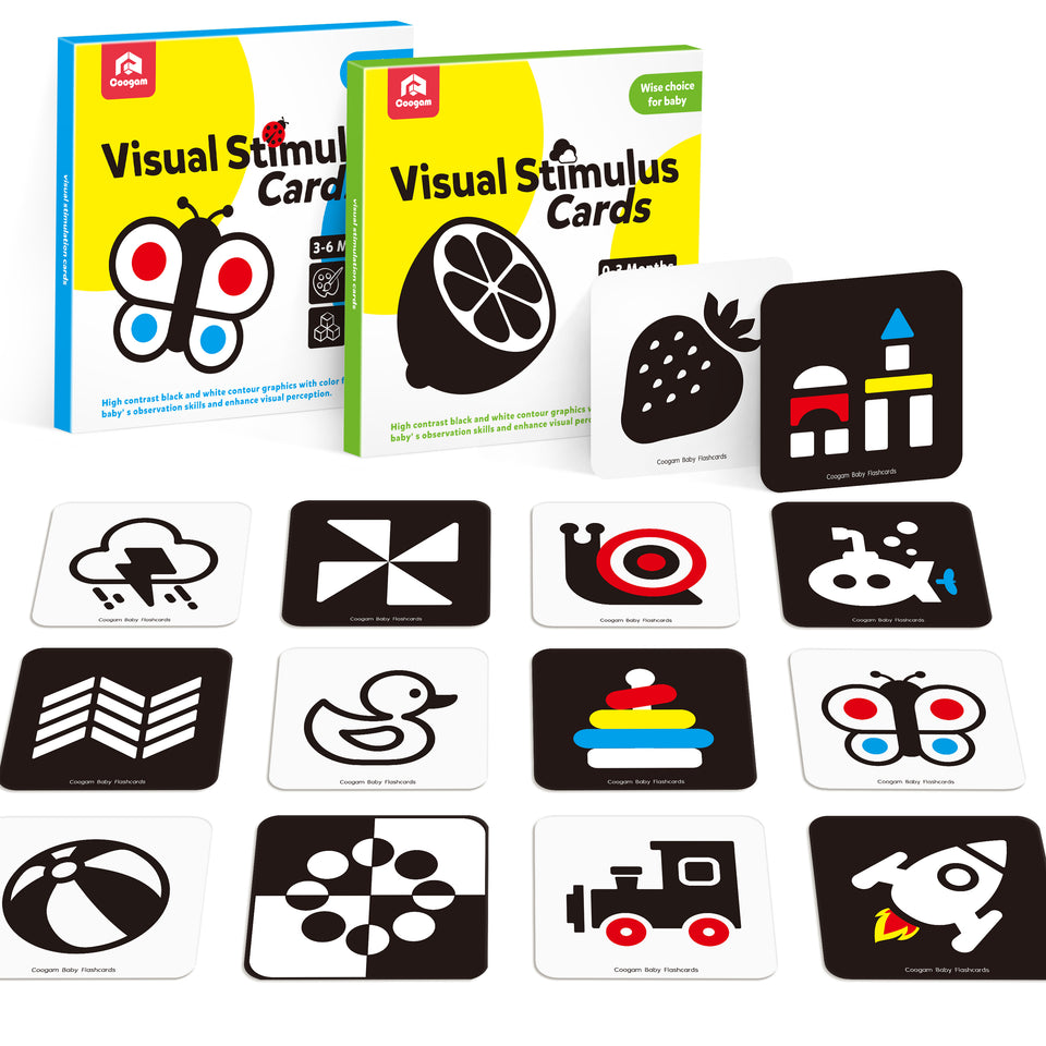 Baby Flash Cards Visual Stimulation Cards – Hahaland