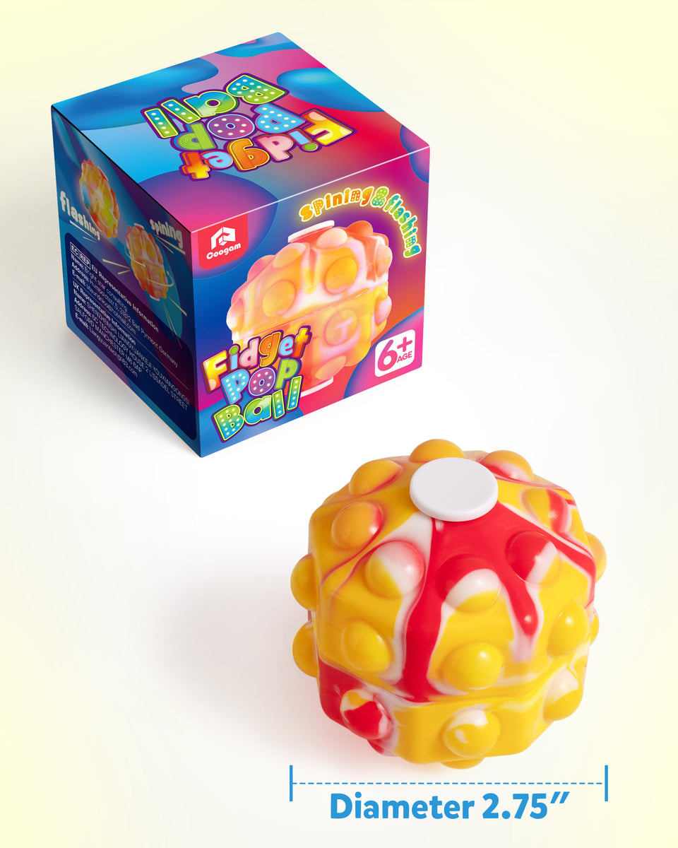 Coogam Pop Fidget Ball（Warm Color）