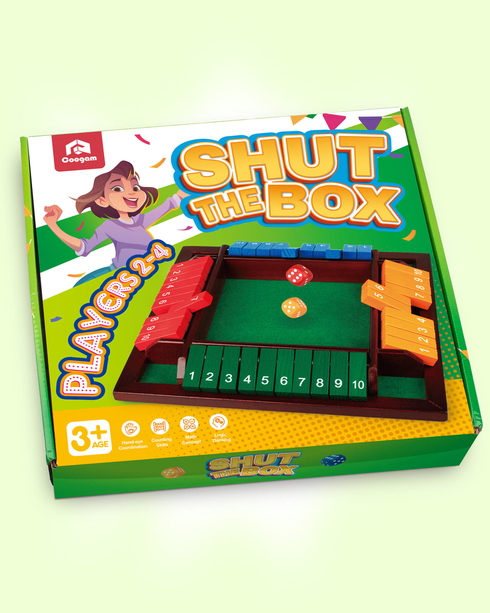 How to Play SHUT THE BOX - Math Game for Kids 